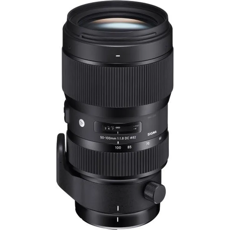 Sigma 50-100mm F1,8 DC HSM Art Objektiv (82mm Filtergewinde) für Nikon Objektivbajonett