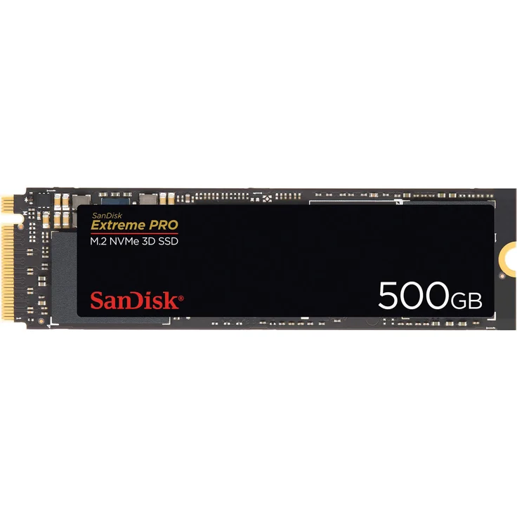 SanDisk Extreme PRO - Solid-State-Disk - 500 GB - intern - M.2 2280 - PCI Express 3.0 x4 (NVMe) (SDSSDXPM2-500G-G25) – Bild 4
