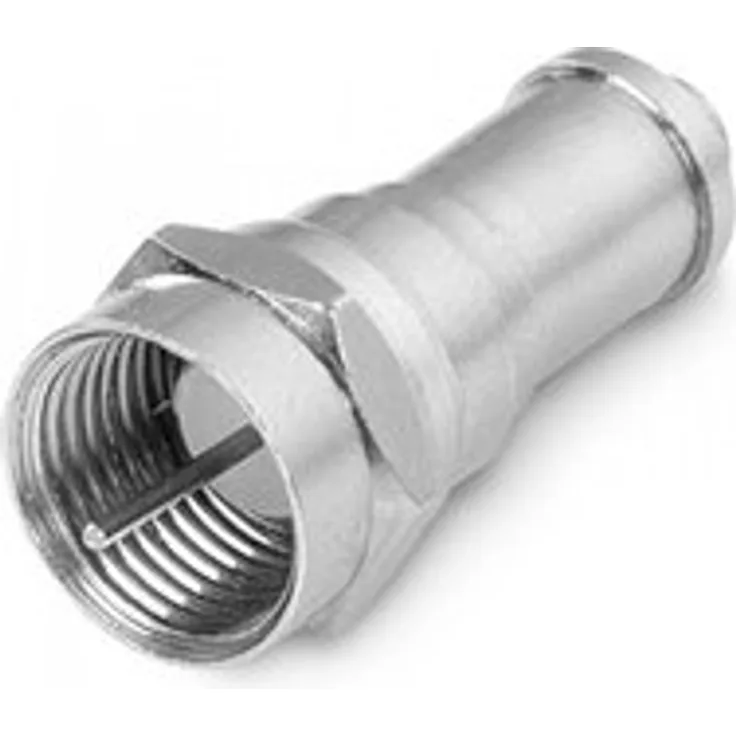 TechniSat Abschlusswiderstand DC-entkoppelt 75 Ohm (10 Stk.), silber ,