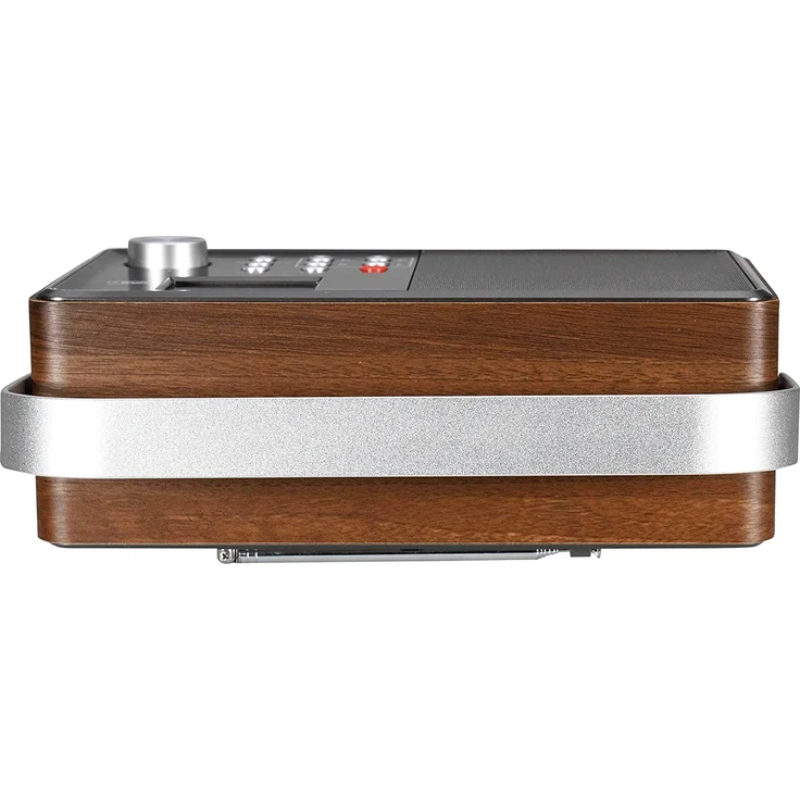 DR 860 Senioren Digitalradio, DAB+, UKW, TFT-Farbdisplay, Retrostil, Holz, braun, silber – Bild 6