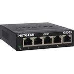 NETGEAR GS305 Switch 5 Port Gigabit Ethernet LAN Switch (Netzwerk Switch für Desktop, Plug-and-Play LAN Verteiler, energieffizienter Hub, LAN Splitter lüfterlos, robustes Metallgehäuse)