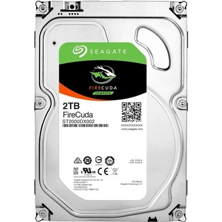 Seagate FireCuda 2TB interne SSHD Festplatte (3,5 Zoll) – Bild 1