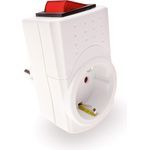 Zwischenstecker mit Schalter von 4smile.shop | beleuchtet