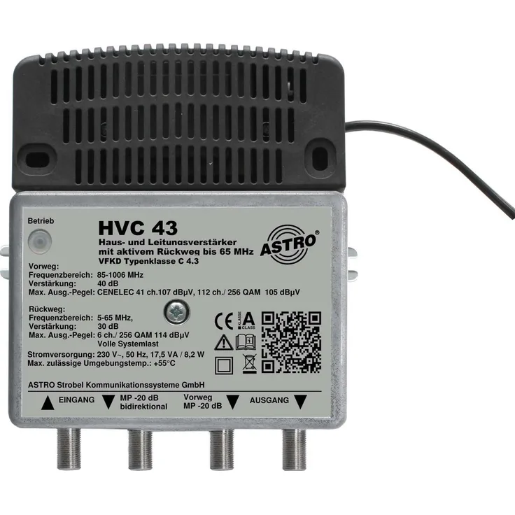 Astro Strobel Breitbandverstärker HVC 43