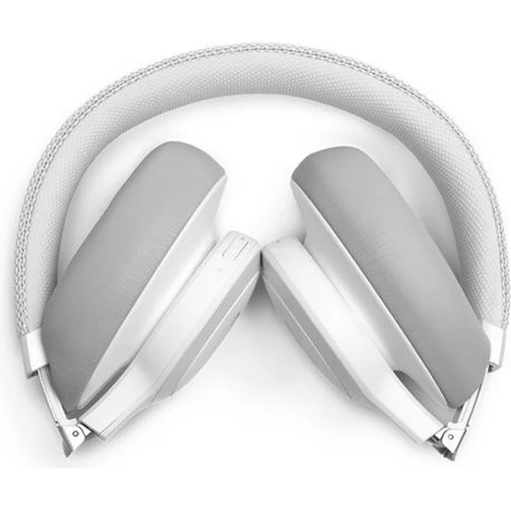 JBL Live 650BTNC Alexa-Integration Over-Ear-Kopfhörer mit Bluetooth, Mikrofon, Noise Cancelling, weiß – Bild 4