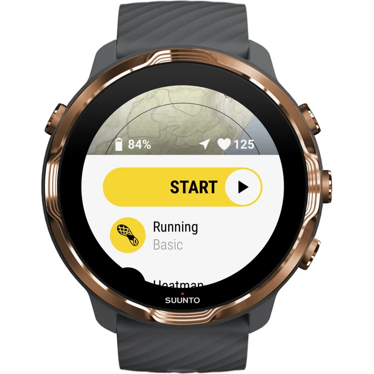 Suunto 7 Smartwatch GPS, Unisex, 50mm, Graphite Copper – Bild 5