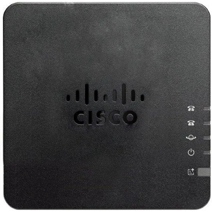 Cisco ATA192-3PW-K9 Cisco ATA 192 Multiplatform Analog Telephone Adapter - VoIP-Telefonadapter - 2 Anschlüsse - 100Mb LAN