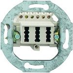 Rutenbeck 10210517  Steckdose 3 x tae-6 NFN Montage Einbau weiß Polar