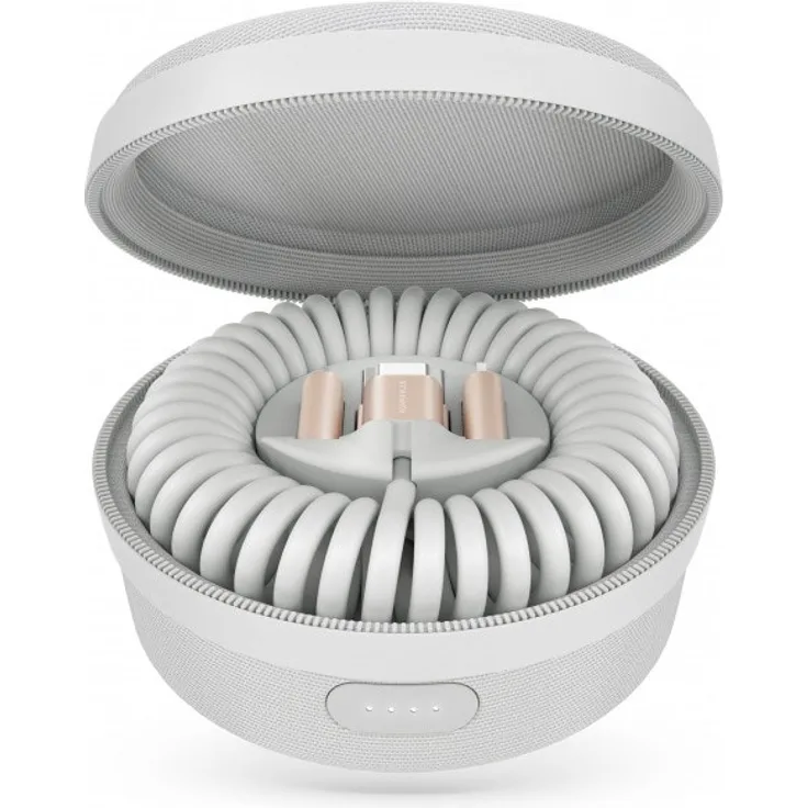 Vonmählen allroundo Power - Roségold - Weiß - Universal - Aluminium - Nylon - Polycarbonat - Edelstahl - Rund - 4000 mAh - USB