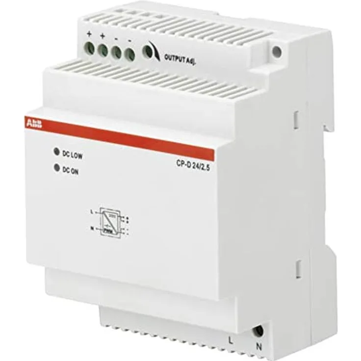 ABB CP-D24-2.5 60W Weiß Netzteil - Netzteile (60 W, Weiß, 71 mm, 57,5 mm, 91 mm, 252 g)
