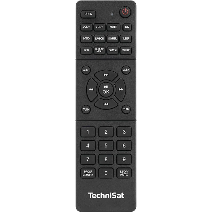 TechniSat DIGITRADIO 750 - DAB+ Mikro-HiFi System (DAB+, UKW, CD-Player, Bluetooth-Audiostreaming, 100 Watt RMS Stereo-Boxen, Kopfhöreranschluss, Fernbedienung,Kompaktanlagen) schwarz-silber – Bild 9