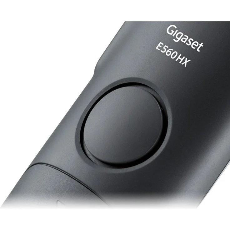 Gigaset E560HX Universal-Mobilteil - IP-Telefon (zum Anschluss an Ihre Basisstation oder Router, mit großen Tasten und 4 extra SOS-Notruf Tasten) platin – Bild 9
