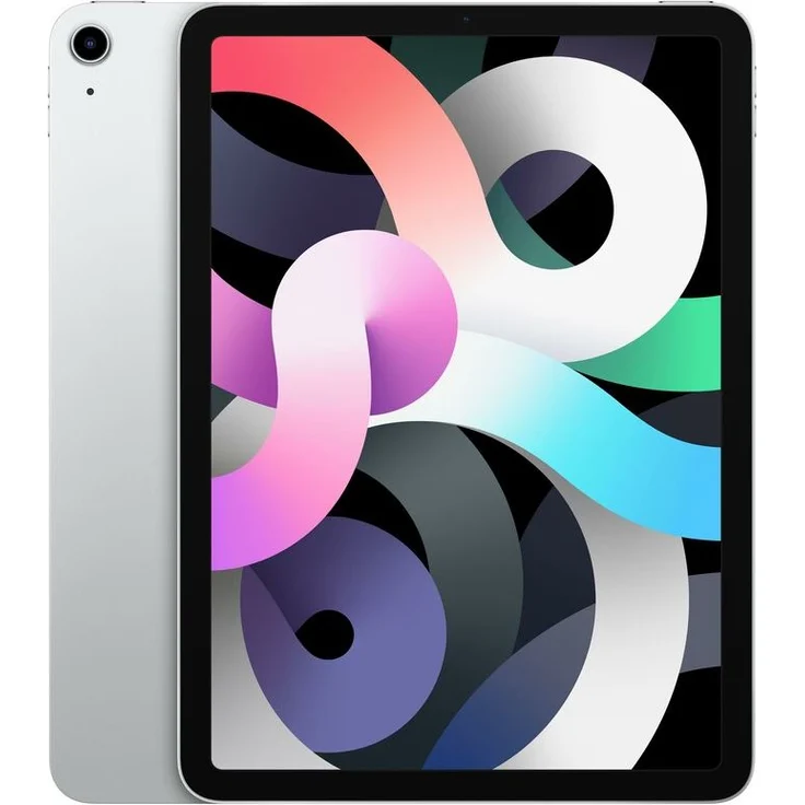 Apple iPad Air (2020) Quad-HD-Auflösung 10,9 Zoll, LTE-Tablet, Hexa-Core, 64 GBSpeicher, iPadOS, , silber (MYGX2FD/A) – Bild 1