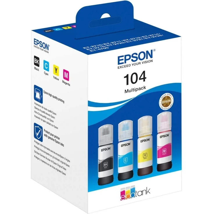 EPSON 104 EcoTank 4-colour Multipack – Bild 1