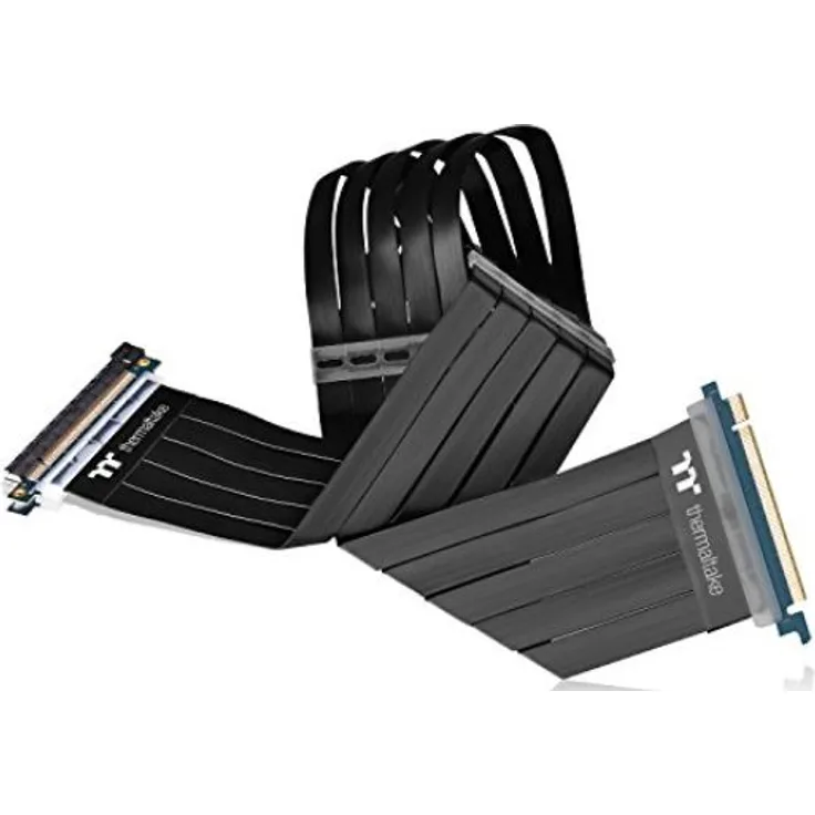 Thermaltake AC-051-CO1OTN-C1 PCI Express Extender, PCIE 16X, 1000mm Kabel schwarz