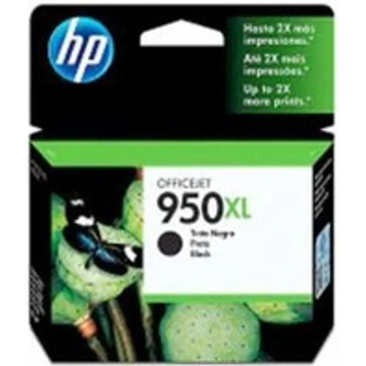 HP 950XL Schwarz Original Tintenpatrone mit hoher Reichweite (CN045AE)