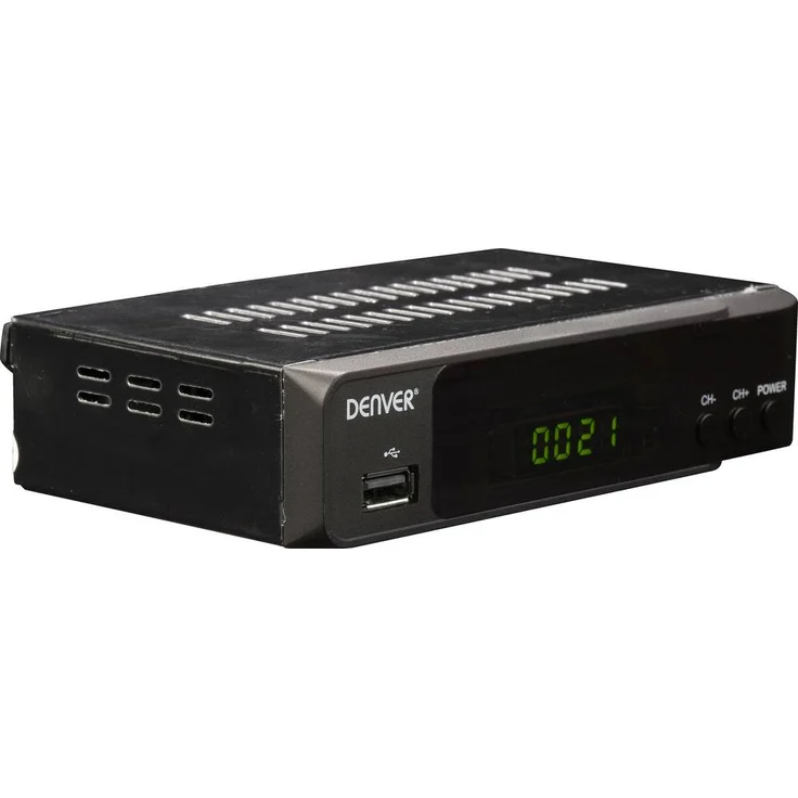 Denver DVB-S2 HDTV Receiver DVBS, 206HD, HDMI, EPG, schwarz – Bild 2
