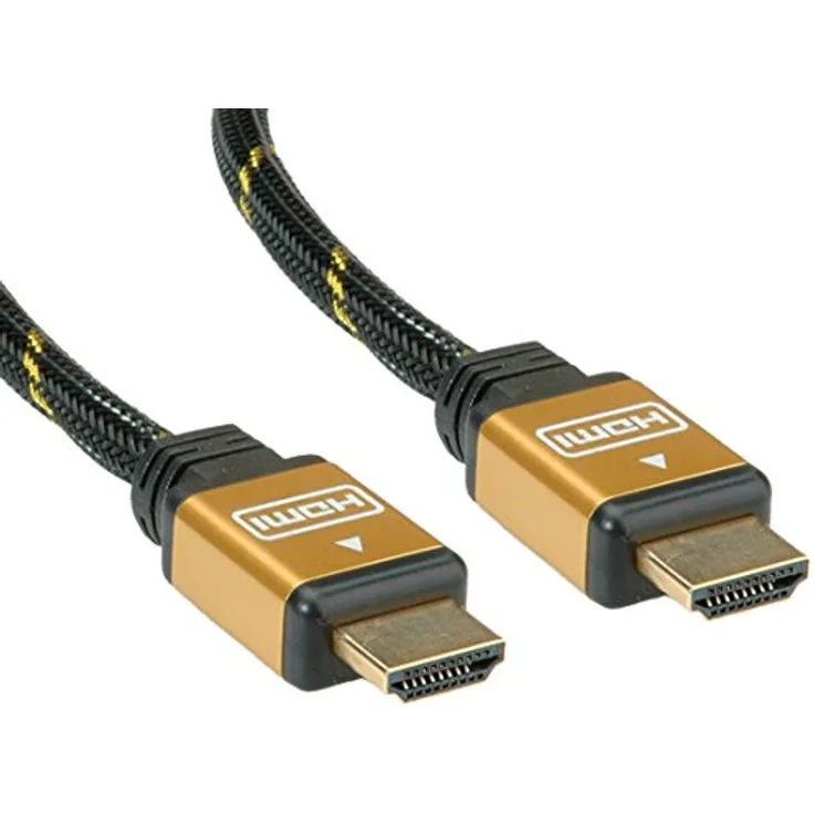 ROLINE GOLD High Speed HDMI-Kabel I ARC, Ethernet, Full HD Auflösung I 10 m