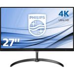 Philips 276E8VJSB-00 68 cm (27 Zoll) Monitor (HDMI, 5ms Reaktionszeit, DisplayPort, 3840 x 2160, 60 Hz, nicht Curved, 4K, Adaptive Sync) schwarz