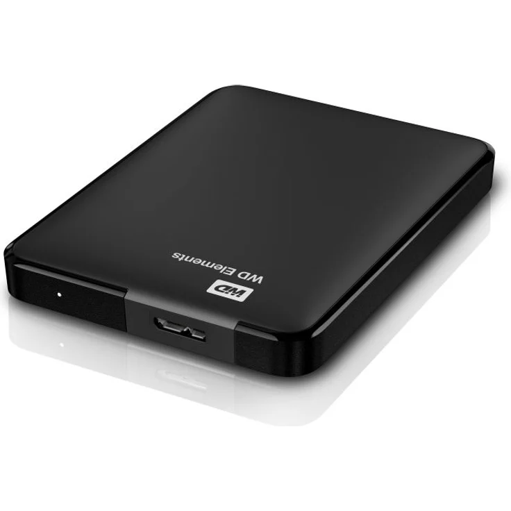 WD Elements Portable WDBU6Y0050BBK - Festplatte - 5 TB - extern (tragbar) - USB 3.0 (WDBU6Y0050BBK-WESN) – Bild 1