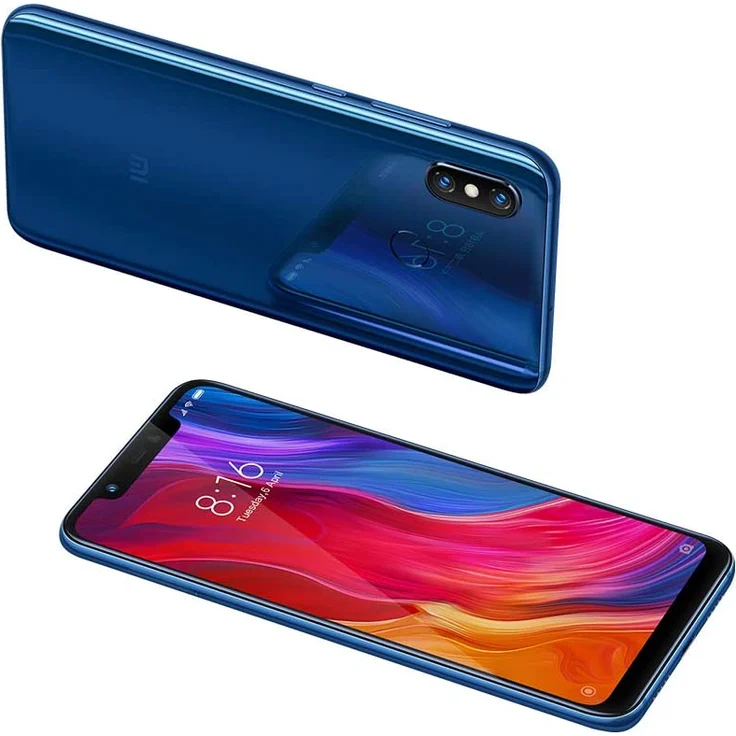 Xiaomi Mi 8 Smartphone 15,8cm (6,2 Zoll) AMOLED-Display, 64GB interner Speicher, 6GB RAM, Dual-SIM, Blue – Bild 7