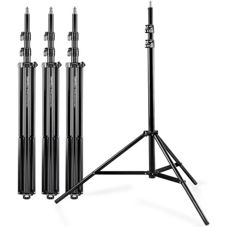 Walimex pro 4er Set WT-806 Lampenstativ, 256cm – Bild 1