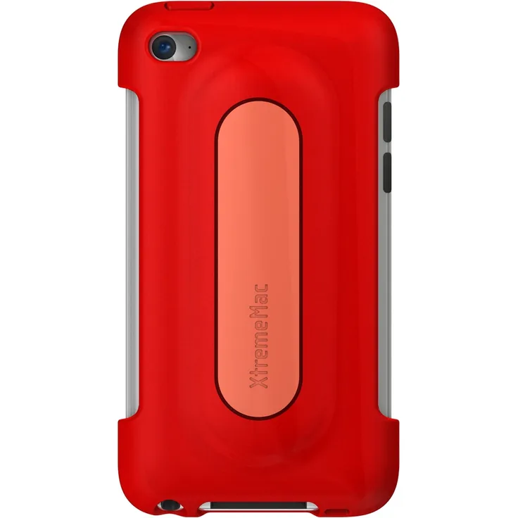 XtremeMac IPT-SS5-73 SnapStand Cherry Bomb Schutzhülle für Apple iPod Touch 4-5G mit Stand-Funktion rot