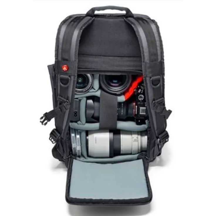 Manfrotto MB MN-BP-MV-30 Manhattan Mover-30 Foto-Rucksack mit Stativbefestigung, herausnehmbarem Kamera-Case, für DSLR- und spiegellose Kameras mit mittlerem-langem Objektiv, beschichtetes Gewebe – Bild 3