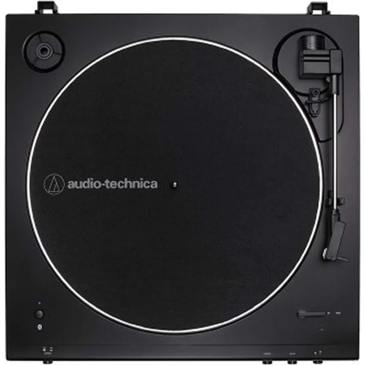 Audio-Technica AT-LP60XBT Vollautomatischer Bluetooth Stereo-Plattenspieler, schwarz – Bild 2