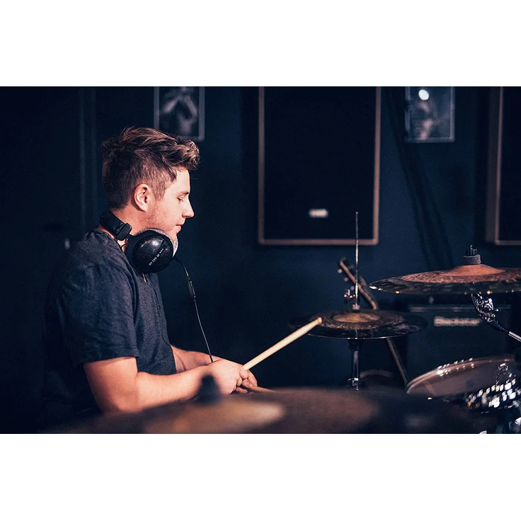 beyerdynamic DT 770 M 80 Ohm Over-Ear-Monitor Kopfhörer in schwarz, Geschlossene Bauweise, kabelgebunden, Lautstärkenregler für Schlagzeuger und Toningenieure FOH – Bild 4