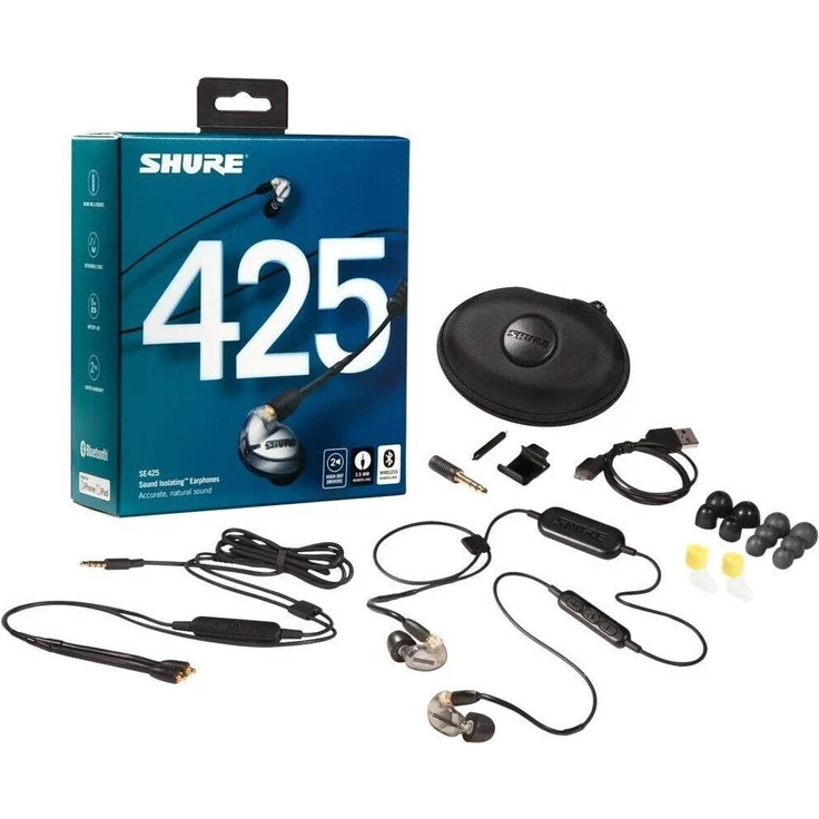 Shure SE425-V In-EarKopfhörer mit Mikrofon, geeignet für Sport, schwarz – Bild 9