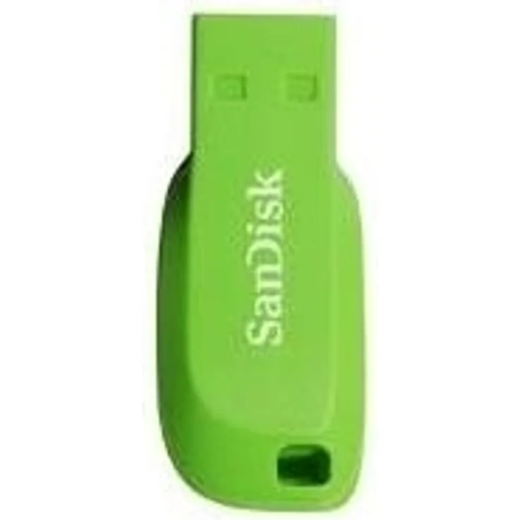 SanDisk SDCZ50C-016G-B35GE Cruzer Blade USB 16GB electric grün