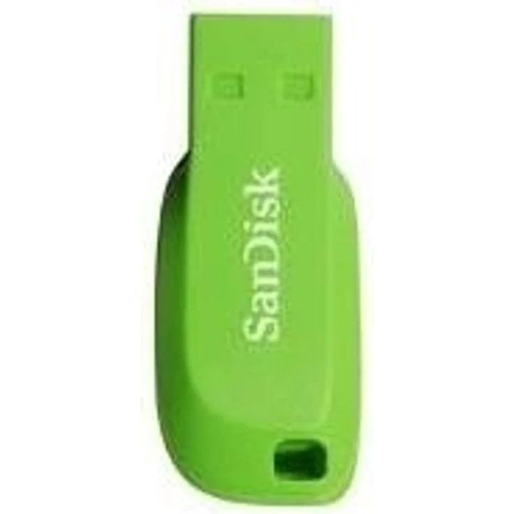 SanDisk SDCZ50C-016G-B35GE Cruzer Blade USB 16GB electric grün – Bild 1