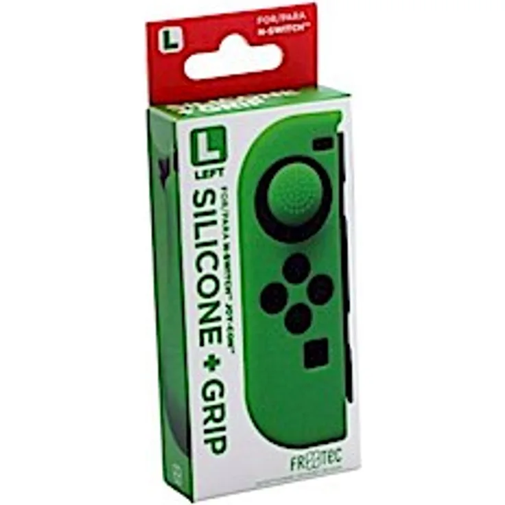 Switch Joy Con Silicone Skin + Grip - Left - Green