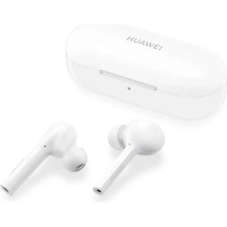 Huawei  FreeBuds Wireless In-Ear Kopfhörer, mit Bluetooth, Mikrofon 55030236, weiß