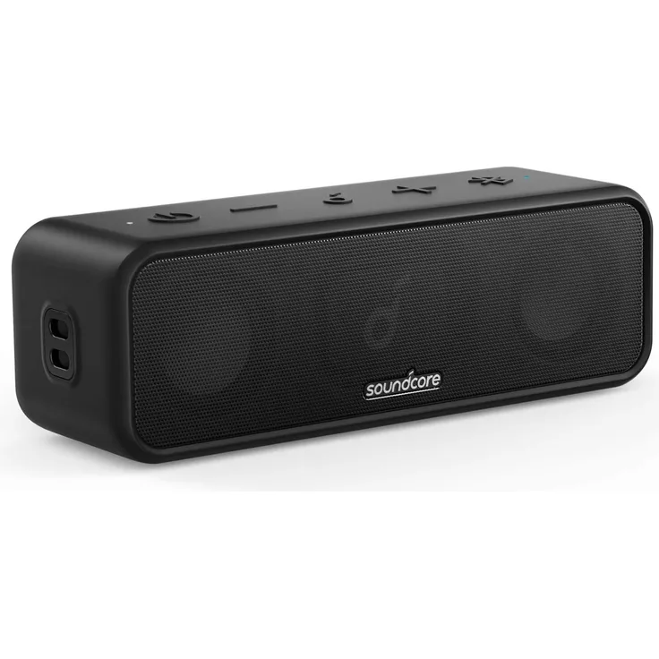 Anker Soundcore 3 Bluetooth-Lautsprecher, wasserdicht, lange Akkulaufzeit, schwarz