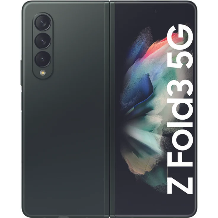 Samsung Galaxy Z Fold 3 5G Smartphone 19,3cm (7,6 Zoll) AMOLED-Display, 512GB interner Speicher, 12GB RAM, Android 11, Phantom Green – Bild 3