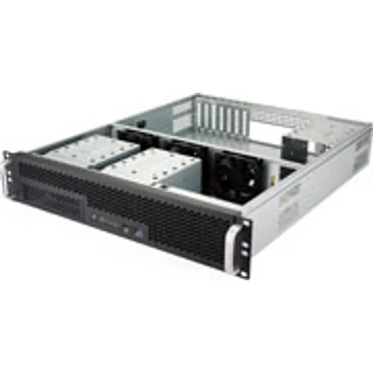 FANTEC SG-290 2HE 550mm Servergehäuse ohne Netzteil