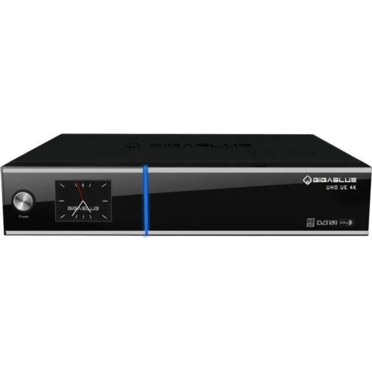 GigaBlue UHD UE 4K 2 x DVB-S2, HDMI, EPG, Aufnahmefunktion, schwarz – Bild 3