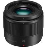 Panasonic H-H025E LUMIX G Festbrennweiten 25 mm F1.7 ASPH. Objektiv (Bildwinkel 47°, Filtergröße 46 mm, Naheinstellgrenze 0,25 m) schwarz