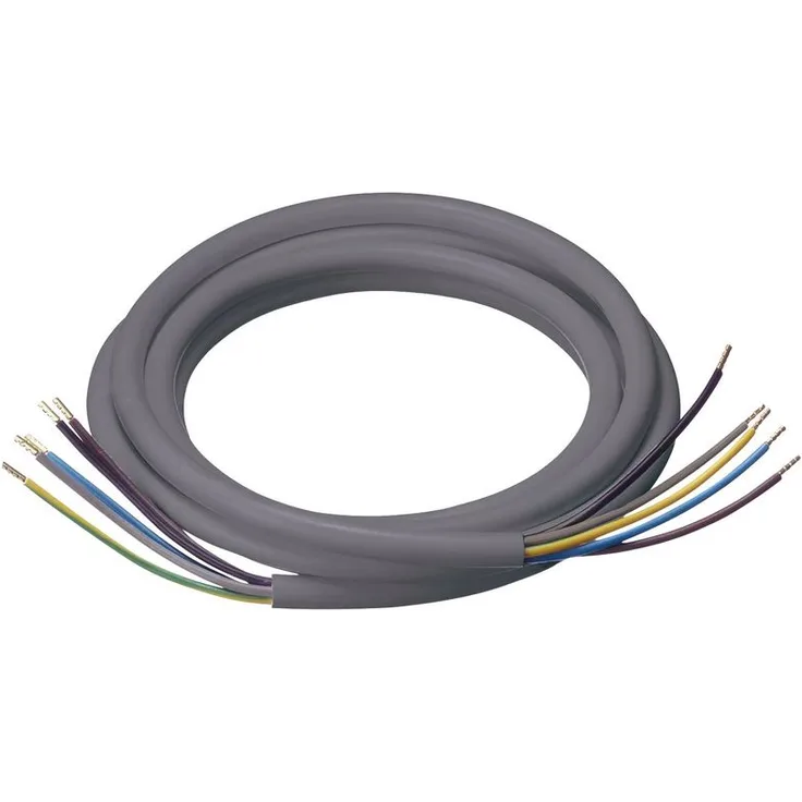 P Herdkabel H05VV-F 5x2.5 abgemantelt m.Aderendhülsen Länge 3 m