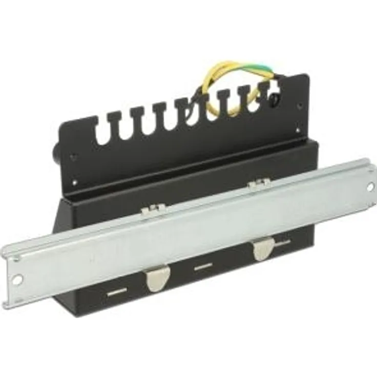 DeLock 43339 Patch Panel - Patch Panels (Schwarz, Metall, 221 mm, 112,5 mm, 44,5 mm, Box)