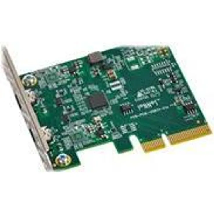Sonnet Technologies USB3C-2PM-E Adapterkarte Silber-grün