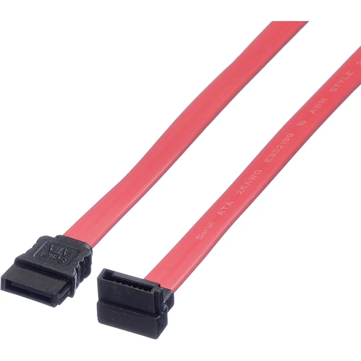 ROLINE Internes HDD-Kabel SATA 3.0 Gbit/s, gewinkelt 0,5m (11.03.1556)