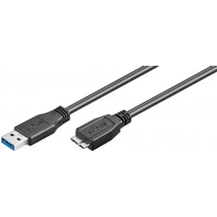 Wentronic USB 3.0 Kabel (A Stecker auf Micro B Stecker)