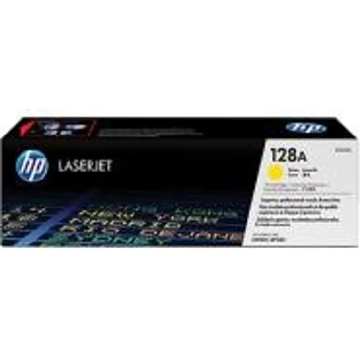 HP 128A Gelb Original LaserJet Tonerkartusche (CE322A)