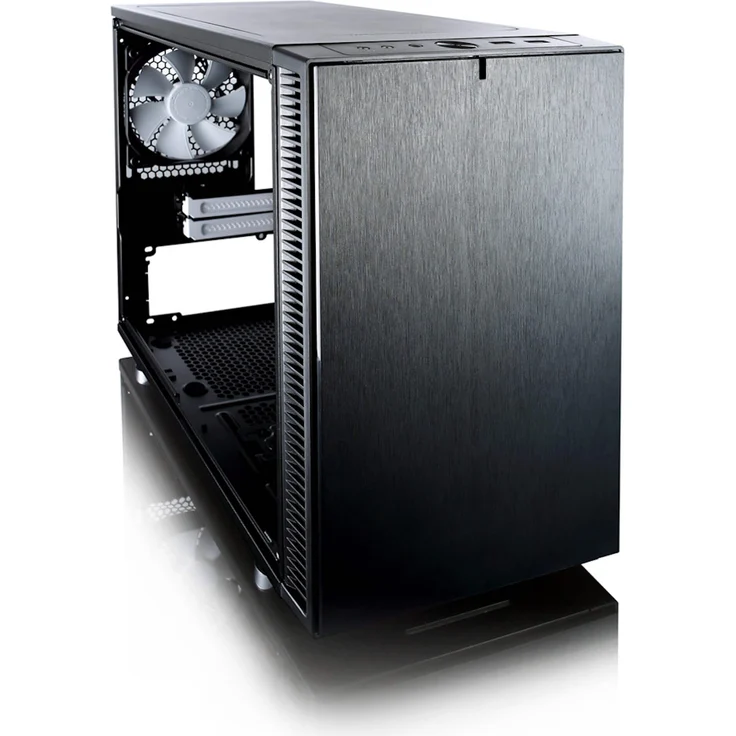 Fractal Design Define Nano S Black Window, PC Gehäuse (Midi Tower mit seitlichem Fenster) Case Modding für (High End) Gaming PC, schwarz – Bild 8