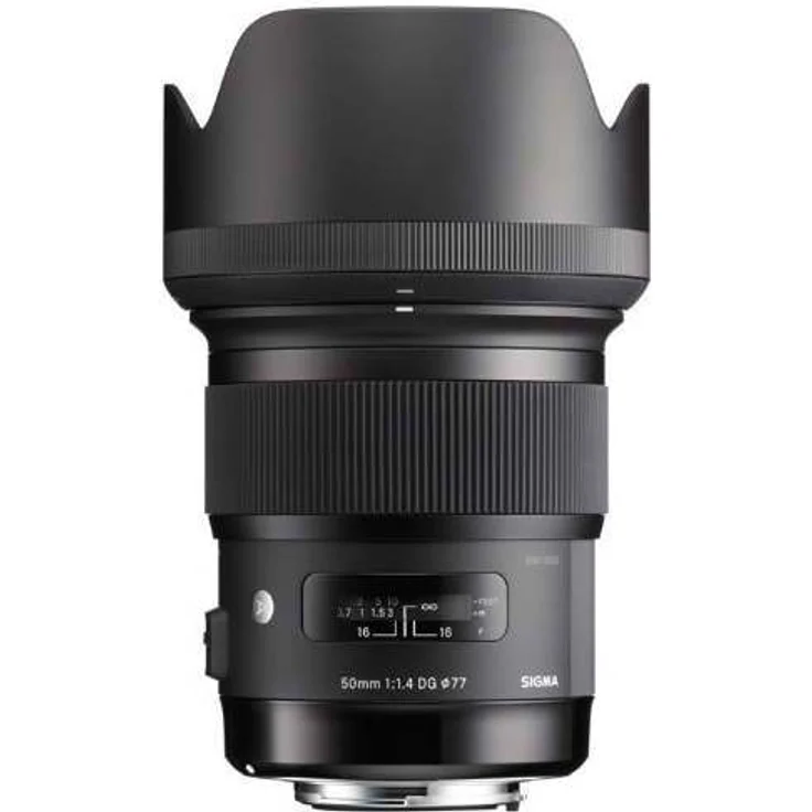 Sigma 50mm F1,4 DG HSM Art Objektiv (77mm Filtergewinde) für Canon Objektivbajonett – Bild 2