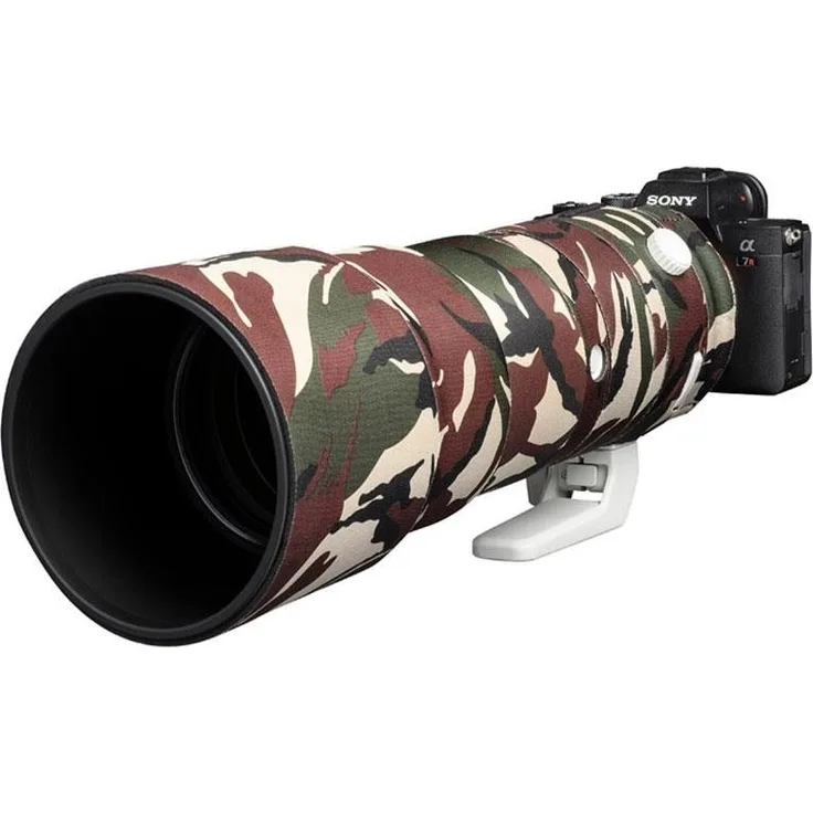 EASYCOVER Lens Oak für Sony FE 200-600 F5.6-6.3 G OSS - Grün Camouflage