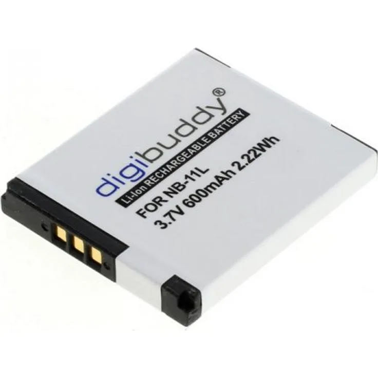digibuddy Akku für Canon NB-11L Li-Ion Schwarz